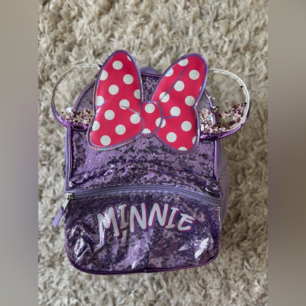 Minnie Mouse Backpack Mini Size 11”